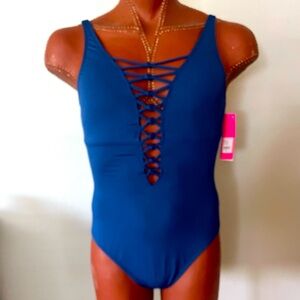 Lily Pulitzer Navy One Piece Bathing Suit